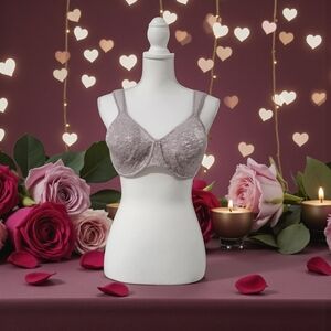 PLATEX UNDERWIRE BRA 40D STYLE 4421‎ PURPLISH COLOR